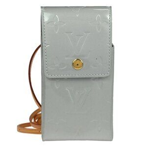 Louis Vuitton Vernis Greene Cigarette Case Shoulder Bag M91049 TH0032 115771